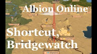 Albion Online  Caerleon to Bridgewatch fast almost safely [upl. by Romeu]