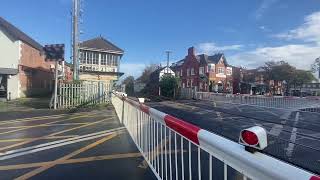 Birkdale Level Crossing Merseyside [upl. by Kelula]