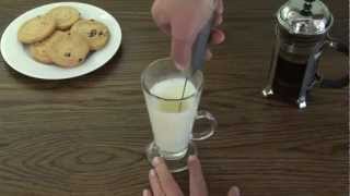 Aerolatte  The Original Steam Free Milk Frother [upl. by Alaikim]