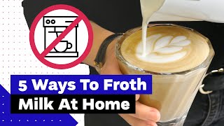 How To Froth Milk At Home Best Milk Frothers Review [upl. by Ennaitsirhc]