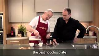 How to make a hot chocolate using an aerolatte milk frother [upl. by Stutman941]