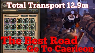 The best road go to caerleon bring 129m total loot • Albion online albiononline [upl. by Amerigo]